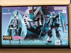 RG 1/144 RX-78-2 건담 Ver.2.0 하츠네 미쿠 프리반산