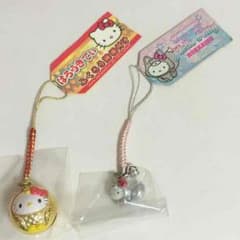 ★オマケ付★ご当地キティちゃん根付ふくろう&北海道キタキツネ＋ハワイ限定メモのサムネイル