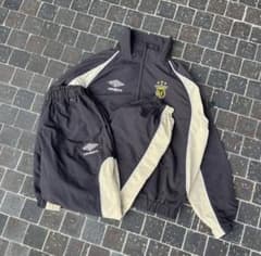 9090 umbro ナイロンジャケットXL Charcoal Grayのサムネイル