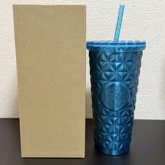 スターバックスステンレスコールドカップタンブラーブルー591mlのサムネイル