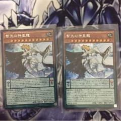遊戯王 智天の神星龍 シク 2枚セットのサムネイル