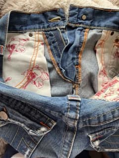 True Religion803 30/33青 ブーツカットデニム - メルカリ