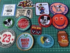 キャラクター ワッペン まとめ売り 14点のサムネイル