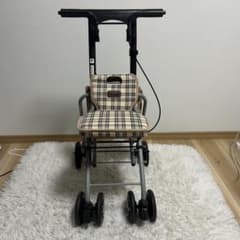 幸和製作所 Tacaof チェック柄 シルバーカー 折りたたみ式 - メルカリ