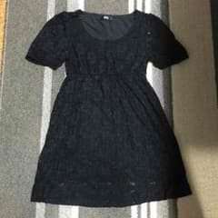 送料込☆黒ミニワンピースのサムネイル