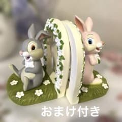 とんすけ&ミスバニー 本立て ディズニーグッズ ブックエンド 本立て とんすけ＆ミスバニー 美品