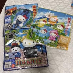 ハローキティ ご当地ハンカチ 3枚セット - メルカリ