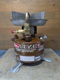 Coleman peak1 79年10月製 400 コールマン 前期ラベル - メルカリ
