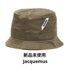 [신품 미사용] Jacquemus (잭무스) 버킷 모자 카키 58