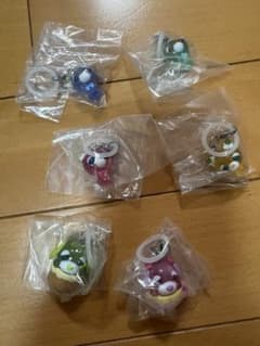 お茶犬めじるしアクセサリーコンプリート6種のサムネイル