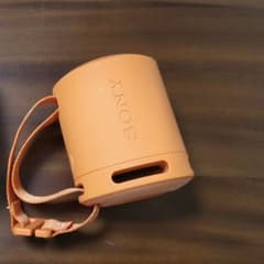 美品】SONY SRS-XB100 ワイヤレススピーカー オレンジ - メルカリ