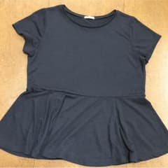 m&ms様専用  ペプラム風黒Tシャツのサムネイル