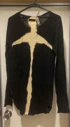 Hyde-style cross-back print cut and sew top (L'Arc-en-Ciel)