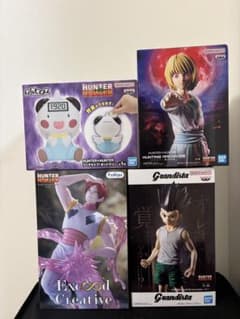 HUNTER×HUNTER 피규어 4종 세트