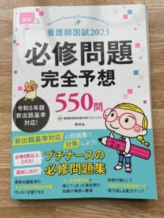 看護師国試必修問題完全予想550問 2023のサムネイル