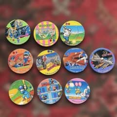 ファミコン　メンコ　面子　大量 任天堂 ファミコン メンコ めんこ 10枚（種類）セット - メルカリ