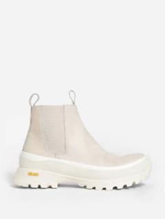 JIL SANDER サイドゴアブーツ 42 beige white - メルカリ