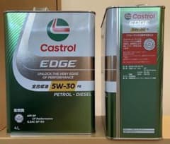 新品・未開封 カストロール Castrol EDGE 5W-30 4L × 2缶のサムネイル