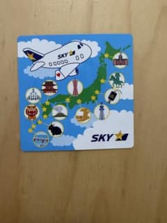 スカイマーク SKYMARK ステッカー ノベルティのサムネイル