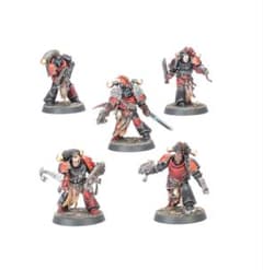 ウォーハンマー40K レッドコルセア •レイダー　5体 未組立 ベース付のサムネイル