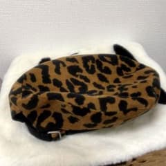 ヒョウ柄 ベレー帽のサムネイル