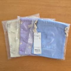 Lovetoxic クマ 巾着袋 3個セットのサムネイル