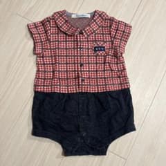 familiar 半袖ロンパース 60サイズのサムネイル