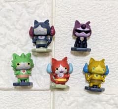 妖怪ウォッチ」ニャン系 ミニフィギュア 5体セット - メルカリ