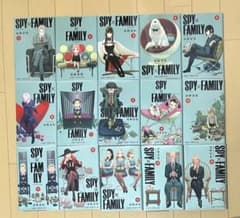 SPY×FAMILY 1-15권 세트 엔도 타츠야 점프 코믹스