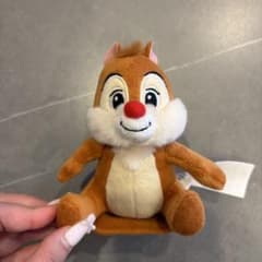 디즈니 어깨에 세워 칩 데일 봉제인형 파리 한정