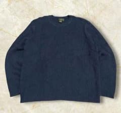 Eddie Bauer 00sエディーバウアーリブニットセーターシティボーイのサムネイル