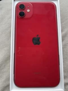 iPhone 11 (PRODUCT)RED 128 GB auのサムネイル