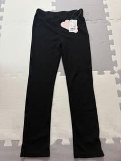♡新品未使用♡ハリヌキJQレギンス 120 ブラックのサムネイル