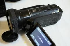 Canon HF M52 Panasonic ワイドコン・レンズ付 純正バッグ付 Canon HF M52 Panasonic ワイドコン・レンズ付 純正バッグ付 - メルカリ