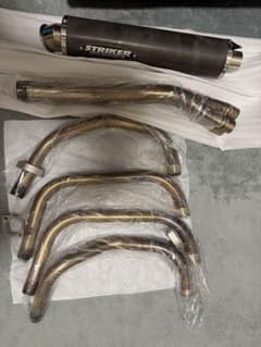 STRIKER ストライカー カーボンマフラー フルエキ 中古のサムネイル