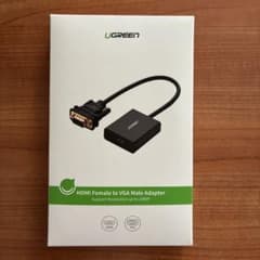 UGREEN HDMI to VGA 変換アダプター 20694