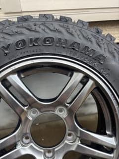 jb23ジムニー純正ホイール 175/80R16 MTタイヤセット - メルカリ