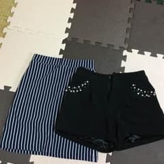 ショートパンツ タイトスカート セットのサムネイル