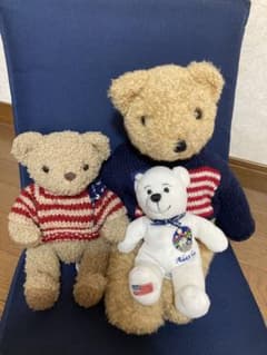 テディベア ぬいぐるみ 3体セットのサムネイル