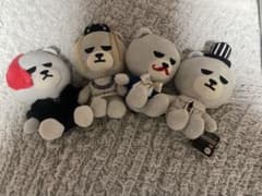 BIGBANG KRUNK 주름 봉제 인형 4 체
