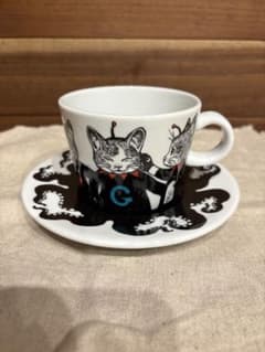ギュスターヴくん ティーカップ＆ソーサー ヒグチユウコ 九谷焼 ボリス