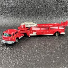 733 ロングトミカ アメリカン ラフランス ハシゴ 消防車 日本製 - メルカリ