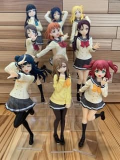 ラブライブ！サンシャイン!! Aqours フィギュア 9体セット　オマケつきのサムネイル