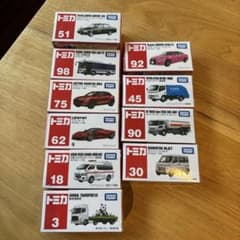 トミカ ミニカーセット 10個のサムネイル