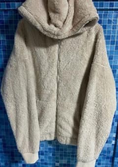 【 美品 y2k 】入手困難 BLACK FLAME ボアファー ジップパーカー