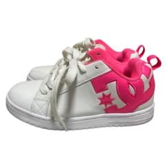 ゆっさん 様専用DC SHOES スニーカー ホワイト ピンクのサムネイル