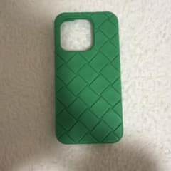 BOTTEGA VENETA iPhone 14 pro 케이스 실리콘 녹색