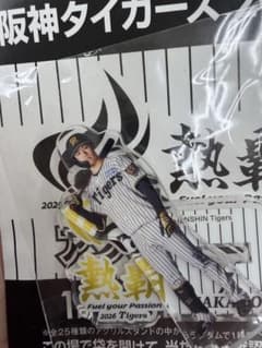 阪神タイガース2026 連覇アクスタくじ アクリルスタンド中野拓夢選手