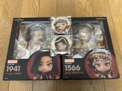 【未開封新品】ツイステ ねんどろいど スカラビア カリム ジャミル バッジ付き 未開封新品】ツイステ ねんどろいど スカラビア カリム ジャミル
