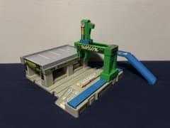 【中古】　プラレール つみおろしステーション＋おまけのサムネイル